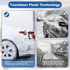 DUSICHIN Foam Cannon Short Pressure Washer Gun 1/4 Inch Quick Connector,5 Pressure Washer Nozzle Tips Car Wash Foam Gun 3/8'' Swivel Quick Connector,M22-14mm M22-15mm Fitting,Not Use with Garden Hose - Image 3