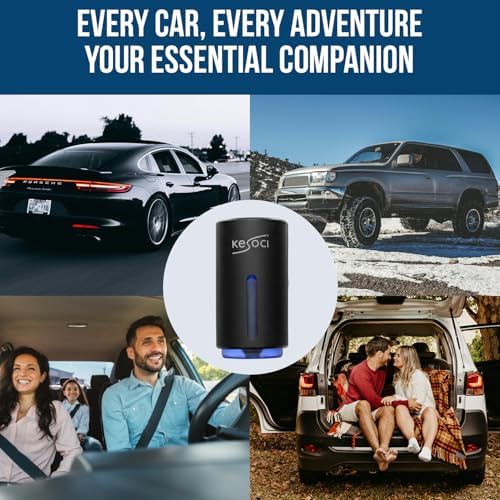 Smart Car Air Freshener: Revolutionary Smart Car Diffuser Vent Clip with 3 Exclusive 10 ml Fragrances (Black (Fresh Essence Collection)) - Image 4