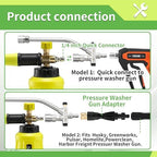 FIXFANS Foam Cannon, Compatible with Portland Husky and Ryobi Power Washer - Image 4