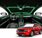 Windshield Sun Shade for Mazda CX-5 2019-2026 Compatible Accessories-4 Layers Custom Fit Foldable Front Window Sunshade Sun Visor Protector, Block UV Rays Keep Your Car Cooler by Unknown