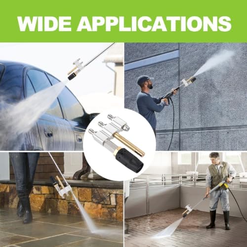 3 in 1 Downstream Soft Wash Nozzle, M5 Twist Nozzle Shooter Tips - Image 7