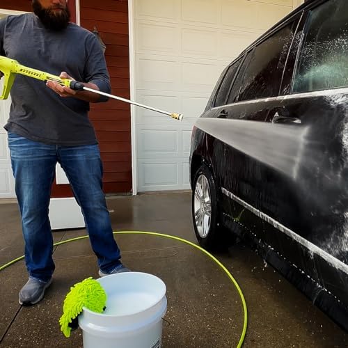 Flexzilla Pressure Washer Replacement Hose, 5/16 in. x 50 ft., 3100 PSI, M22 Fittings, No-Kink, Lightweight, ZillaGreen - Image 4