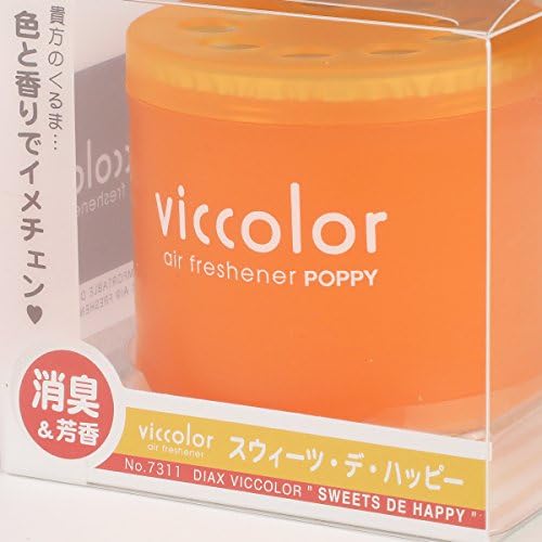 VicColor Gel Based Japanese Under-The-Car Air Refresher/Odor Eliminator Can (Sweets De Happy Scented) - Image 2