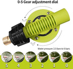 ESP Car Wash Foam Gun for Garden Hose Adjustable Hose Wash Sprayer Thick Filtration with Metal Handle Washing Mitts 6 Levels of Foam Concentration Snow Foam Blaster Quick Connector to Any Cleaning - Image 5