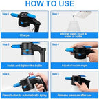 Luney 1.5L Electric Foam Sprayer, USB Rechargeable, for Car Washing, Home - Image 5