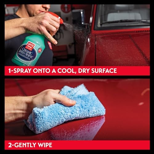 Griot's Garage Ceramic Speed Shine Detail Spray for Car Detailing, Provides a High-Gloss Finish and Extends Life of Coatings, 10986, One Gallon - Image 4