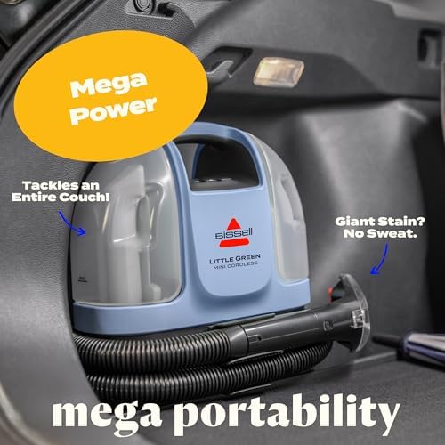 BISSELL Little Green Mini Cordless Cleaner, Lake Edition, 4015L - Image 5