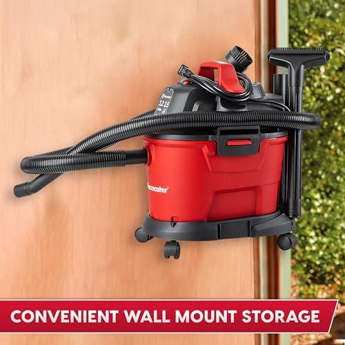 Vacmaster VHB305M 1101 3.2-Gal 2.5 Peak HP Compact Wet/Dry Vacuum Red - Image 3