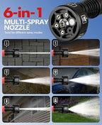 KimPump Cordless Car Washer with 6-in-1 Nozzle with Copper Brushless Motor - Image 4