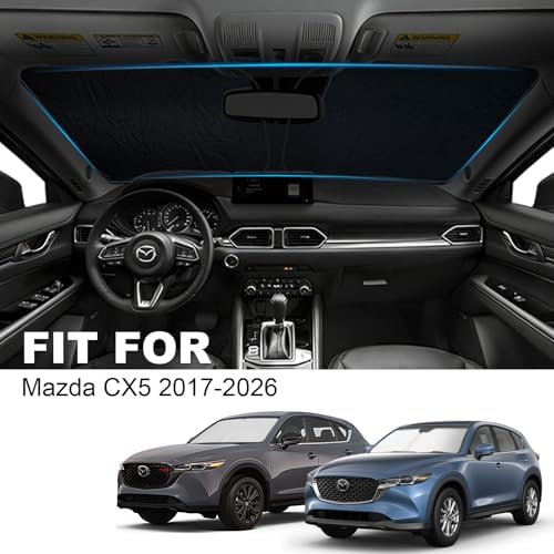 Foldable Front Windshield Sunshade fit for Mazda CX-5 2017-2026 - Image 4