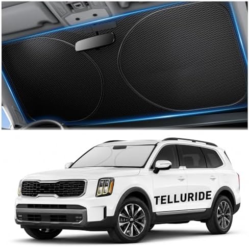 Zanch Windshield Sun Shade for Kia Telluride 2000-2025 by Zanch
