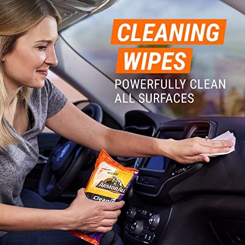 Armor All Car Wash and Cleaner Kit - 8-Piece Complete Set with Wash Concentrate, Wipes, Microfiber Towels & Air Freshener, Gift for Dad - Image 6
