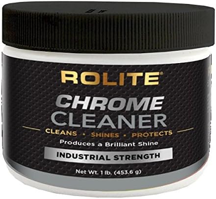 Rolite Chrome Cleaner 1 Lb for Chrome Plated Surfaces Motorcycles Automobiles Boats Rvs Bumpers Tarnish Removal by Rolite