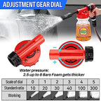 16 IN 1 Car Wash Foam Gun,Adjustable Hose Wash Sprayer for Car/Garden Clean - Image 5