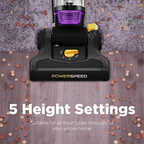 Eureka NEU182B PowerSpeed Bagless Upright Vacuum Cleaner, Purple - Image 5