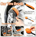 AgiiMan Car Wash Brush with Long Handle, 3-12FT Telescoping Car Cleaning Kit, Soft Bristle RV Wash Brush and Car Wash Mop for Car Truck SUV RV Boat Solar Panel House Siding Exterior Washing - Image 5