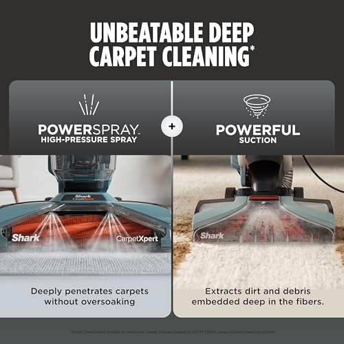 Shark CarpetXpert Upright Carpet & Built-in Stain Cleaner, 3 Tools, EX151 - Image 4