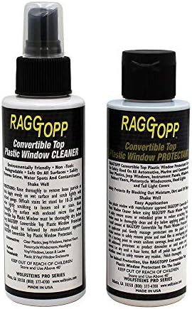 RAGGTOPP/SOFTTOPP Convertible Top Plastic Window Cleaner & Protectant Kit - Image 4