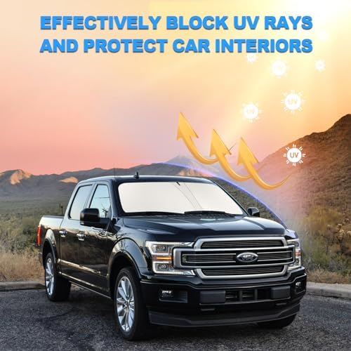 Foldable Front Windshield Sunshade fit for F150 2015-2020 - Image 6