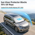 Windshield Sun Shade for Honda Odyssey 2017-2026 Sunshade - Image 2