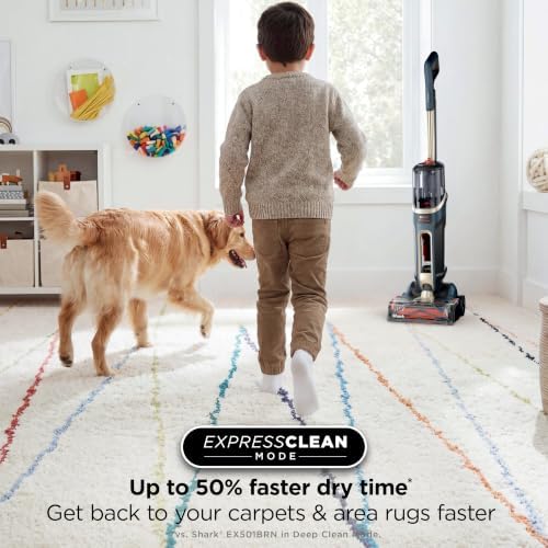 Shark CarpetForce Lightweight Upright Carpet & Area Rug Cleaner, EX501BRN - Image 6