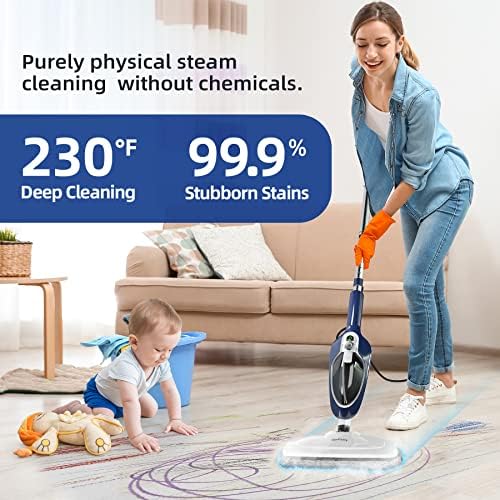 GorFanty Steam Mop - 10-in-1 Floor Steamer MultiPurpose Steam Cleaner - Image 2