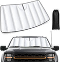 Custom Fit Windshield Sun Shade for 2021-2026 Ford F-150,Heat & UV Blocker by Donpeshe