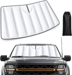 Custom Fit Windshield Sun Shade for 2021-2026 Ford F-150,Heat & UV Blocker by Donpeshe