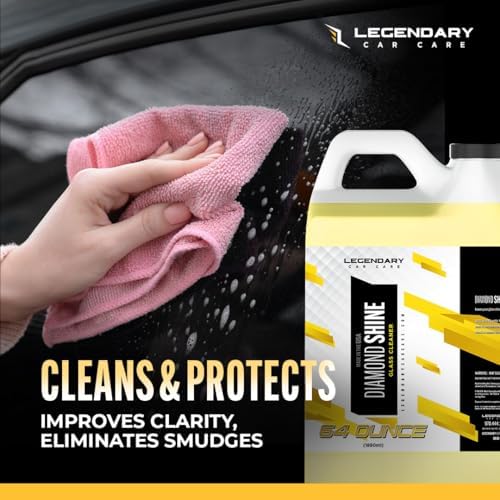 Legendary Glass Cleaner 64oz (Half Gallon) - Auto Window Cleaner Spray - Image 3