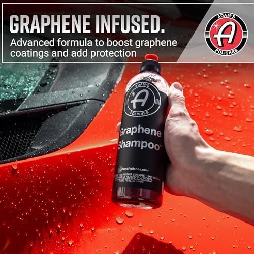 Adam's Polishes Graphene Shampoo 16oz - Ceramic Coating Infused Car Wash Soap - Powerful Cleaner & Protection In One Step - pH Neutral, High Suds For Foam Cannon, Foam Gun, Or Detailing Bucket - Image 3