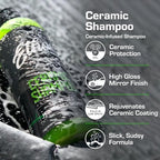 Ceramic Car Shampoo - Slick Car Wash Soap for Ceramic Coatings - pH-Balanced Car Wash Shampoo - Adds Hydrophobic Protection | Enhances Coatings, Waxes or Sealants | Incredible Shine - Image 2