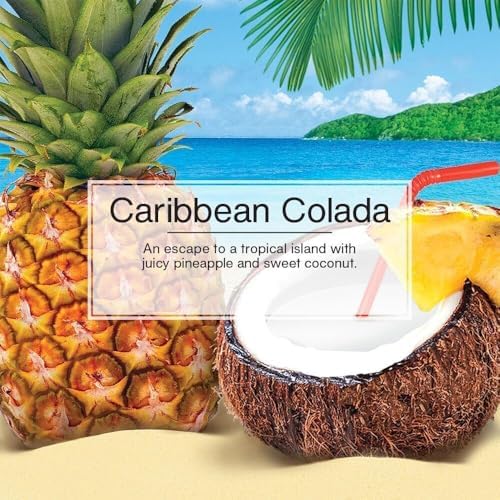 LITTLE TREES Car Air Freshener | Hanging Paper Tree for Home or Car | Caribbean Colada | 12 Pack - Image 5
