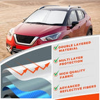 Foldable Front Windshield Sunshade fit for Nissan Kicks 2018-2024 - Image 3
