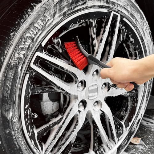 Wheel Brush, Wheel & Rim Cleaner Brush, Tire Brush, Wheel Cleaning Brush - Image 5