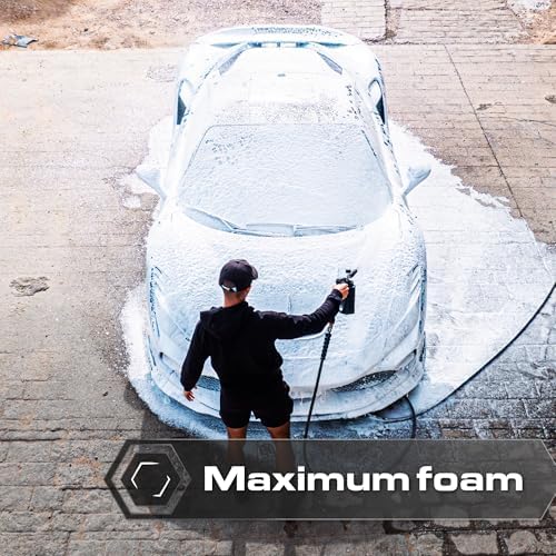 Blackline Foam Cannon PRO for Pressure Washers, 1/4" Quick Connect, Thick - Image 5