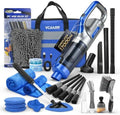 VCANENERGY 29PCS Car Cleaning Kit Interior Detailing for Men Women（Blue） by VCANENERGY