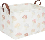 Rectangular Baby Laundry Basket,Mushroom Basket,Collapsible Waterproof Kids Toys Storage box,kids gift hamper,Toy Bins,Baby Room Decor(Mushroom) by FXOCSHE