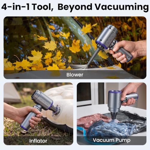 Premium Cordless Car Vacuum, 20000Pa Handheld Vacuum with Storage Bag - Image 6