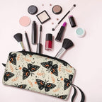 Gothic Witchy Butterfly Makeup Bag for Women | Small Travel Cosmetic Pouch with Zipper, Compact Makeup Organizer Bag for Purse, Toiletries, Skincare & Daily Essentials - Image 6