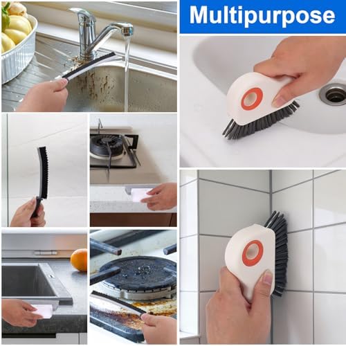 XANGNIER Window Track Cleaning Tools,Window Sill Cleaner Tool Kit,8 Pcs - Image 7