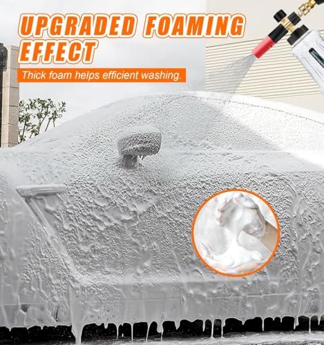 1L Wide Mouth Foam Cannon for Pressure Washer - Image 2