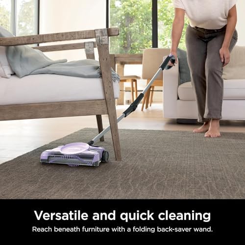 Shark V2945Z 12in Rechargeable Floor Carpet Sweeper (Renewed) - Image 4