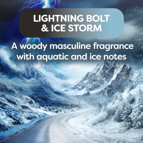 Refresh Your Car! E301451000 Dual Scent Mini Diffusers, Midnight Black/Ice Storm Scent - Image 2