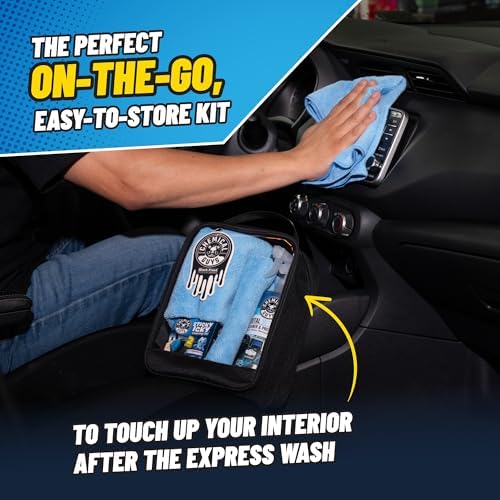 Chemical Guys, Interior On the Go Car Wash Kit, Cleaners & Protectants Set - Image 3
