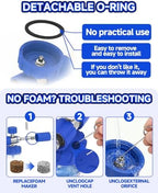 1L Wide Mouth Foam Cannon for Pressure Washer - Image 2