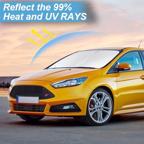 Sun Shade for Ford Taurus 2013-2021 2022 2023 Window Sunshade Sun Visor - Image 4