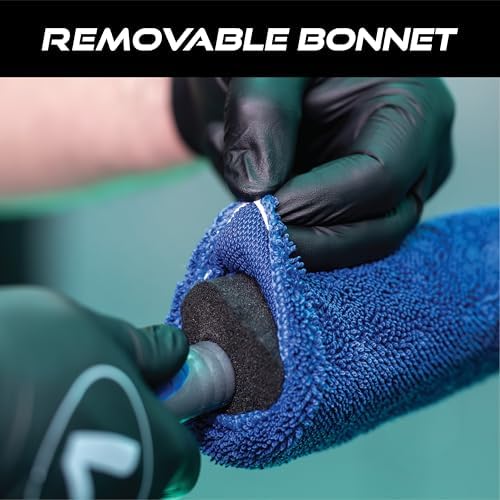VIKING Microfiber Wheel Cleaning Brush for Car Detailing, Metal Free Design - Image 4