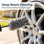 9PCS Wheel Detailing Cleaning Kit Metal-Free Scratch-Free Rim Brush - Image 2