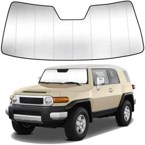 Windshield Sun Shade for Toyota FJ Cruiser 2007-2014 by LungsiMotor