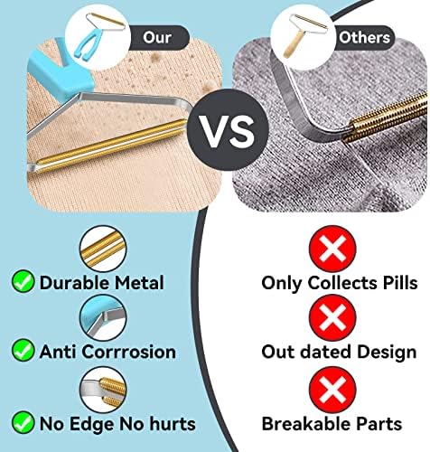 Pet Hair Remover Carpet Rake, Dog & Cat Hair Remover, Carpet Scraper - Image 5